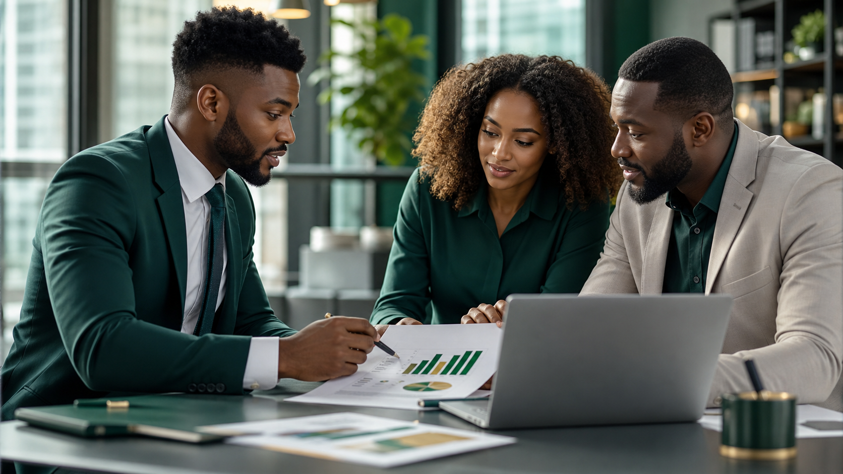 Asesor NOVARIS BANK avec des entrepreneurs